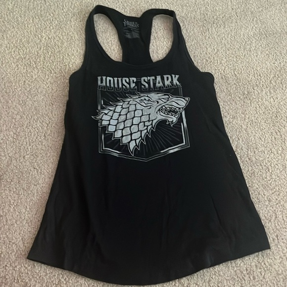 “Game of Thrones- House Stark Tank Top size small” - Picture 1 of 5